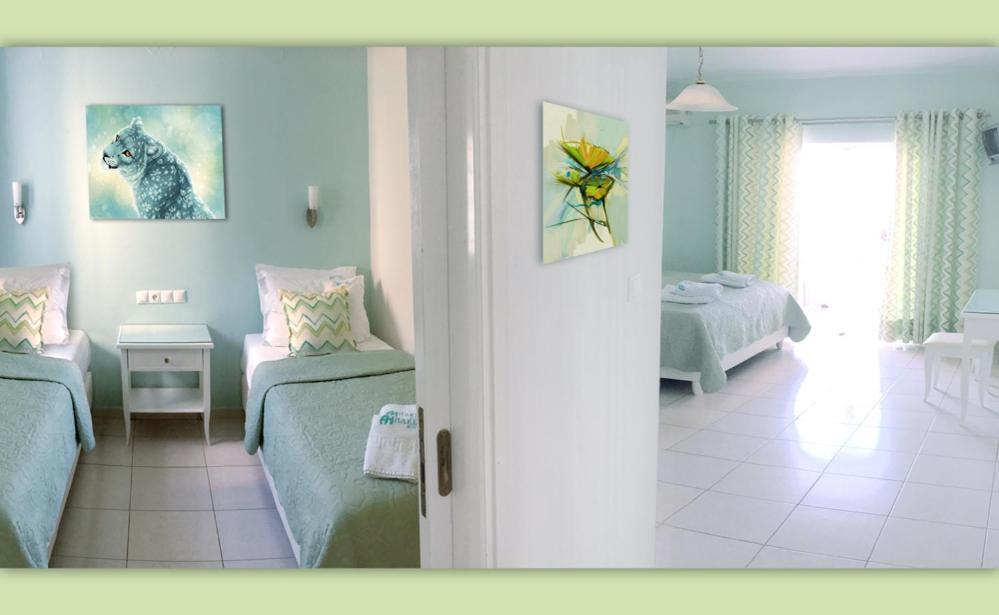 Haris Hotel Apartments And Suites Paralia Vrachou Exterior foto